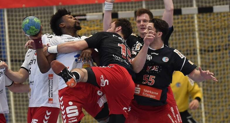 Handball, 3. league, HC Erlangen II - HSC Bad Neustadt