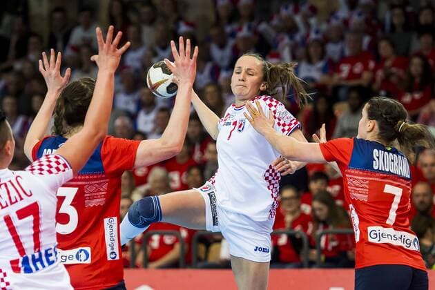 Handball, Women's European Championship Qualifier, Norway - Croatia