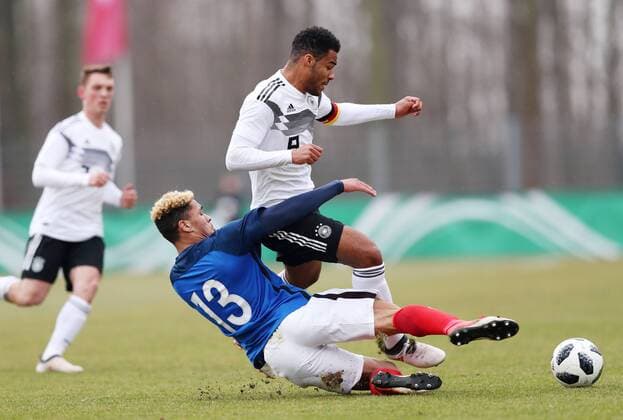 Football, U18, Germany - France