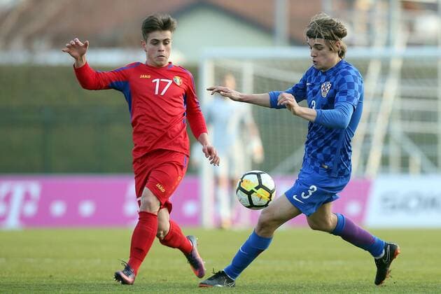 Football, U21 Euro Quali, Croatia - Moldova