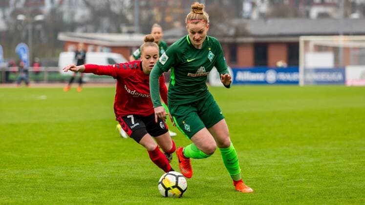 Football, 1. BL Women, Werder Bremen - SC Freiburg