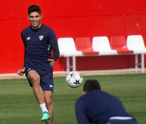 Football, CL, Sevilla FC Training