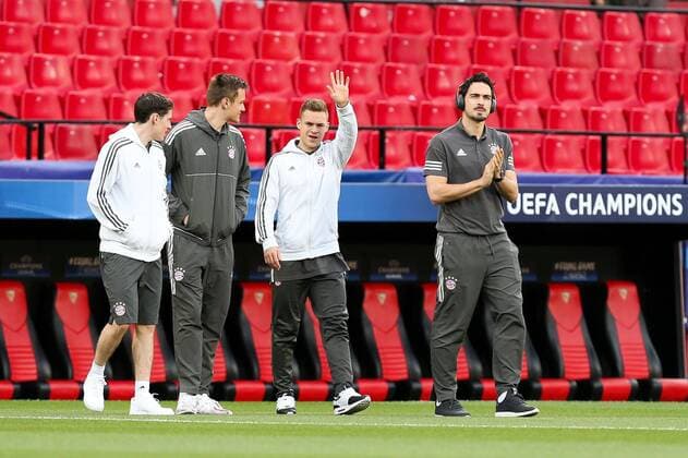 Football, CL, FC Sevilla - Bayern Munich, Before the match
