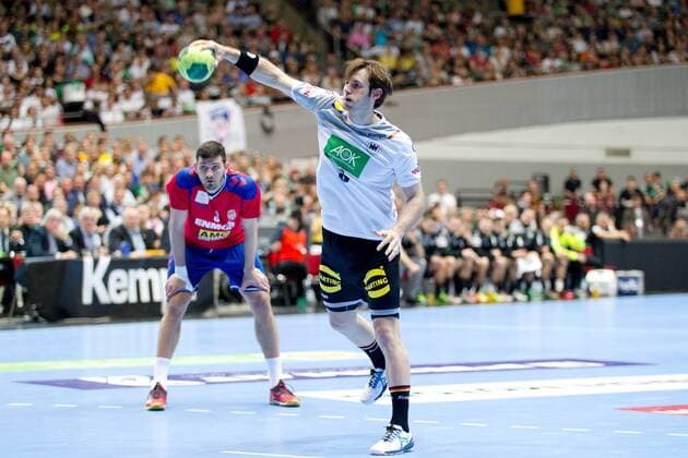 Handball, International match, Germany - Serbia