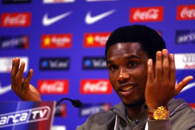 Football: Samuel Eto o faces 10 years in prison for tax evasion