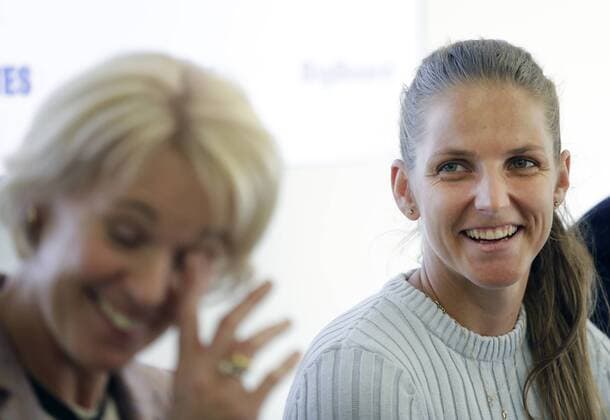 Tennis, PK and Training Karolina Pliskova
