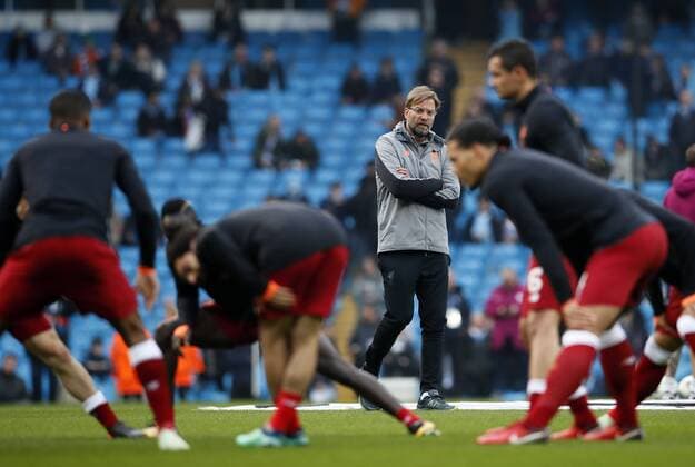 Football, CL, Manchester City - Liverpool FC before kick-off