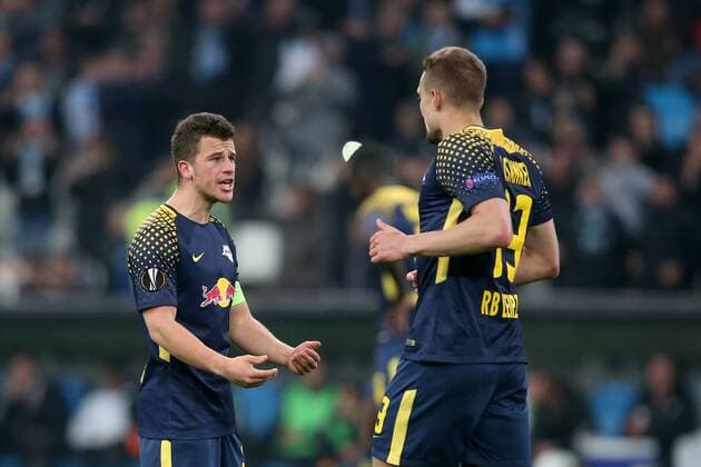 Football, EL, Olympique Marseille - RB Leipzig