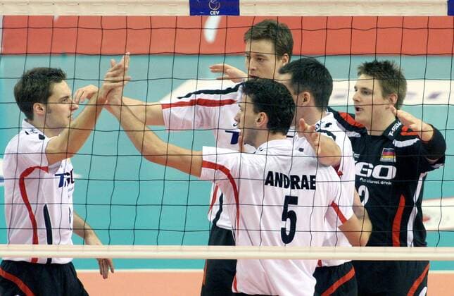 Volleyball, Olympic Qualification, Germany - Turkey 3:2