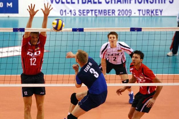 Volleyball, Olympic Qualification, Germany - Finland 0:3