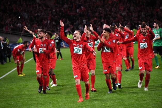 Football, Coupe de France, Les Herbiers - FC Chambly