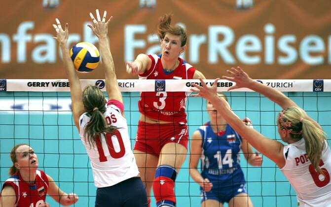 Volleyball, Olympic Qualification, Women, Croatia - Russia