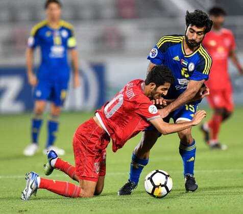 Football, AFC CL, Al Duhail SC Doha - Al-Wahda Abu Dhabi