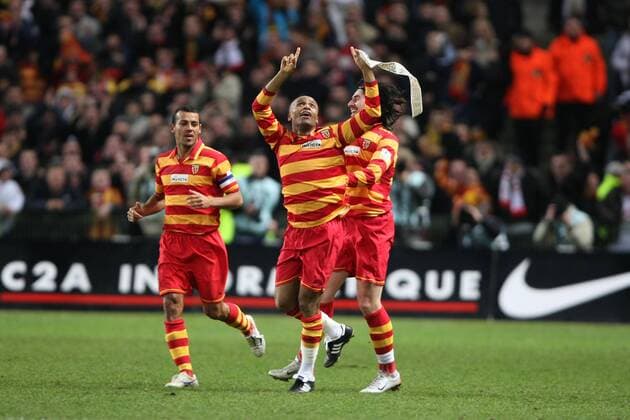 Football, France, Ligue 1, RC Lens - Olympique Lyon 3:0