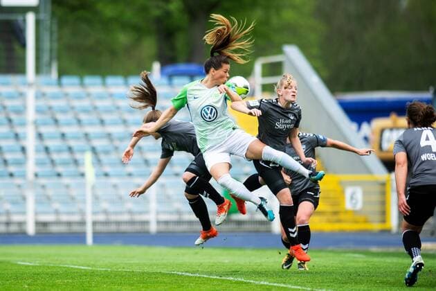 Football, 1. BL Women, FF USV Jena - VfL Wolfsburg