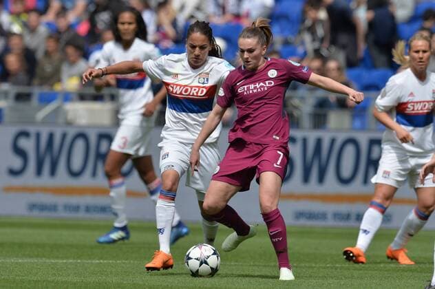 Football, Women, CL, Olympique Lyon - Manchester United