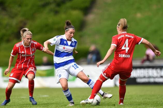 Football, Women, MSV Duisburg - FC Bayern München