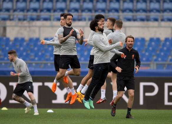 Football, CL, Liverpool FC Training