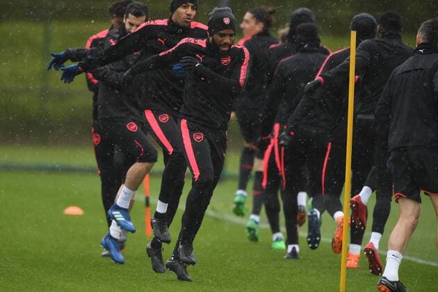 Football, EL, Arsenal London Training