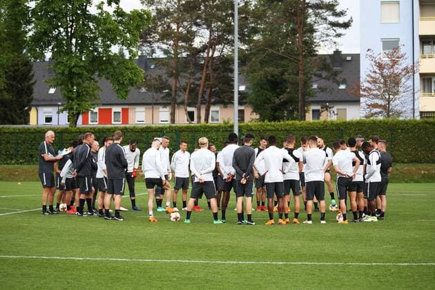 Football, EL, Red Bull Salzburg, Training