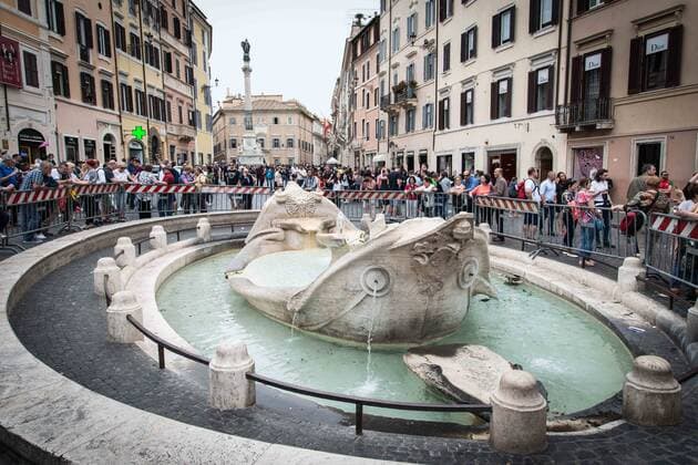 Football, CL, Liverpool FC fans in Rome