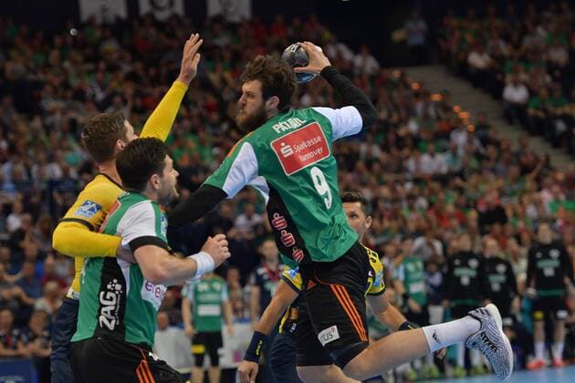 Handball, DHB Cup, Final, Rhein Neckar Löwen - TSV Hannover-Burgdorf