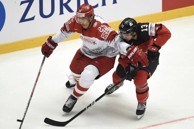 Ice Hockey World Championship, Denmark - Canada