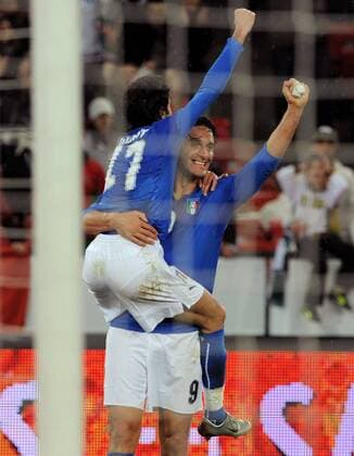 Football, International, Italy - Portugal 3:1