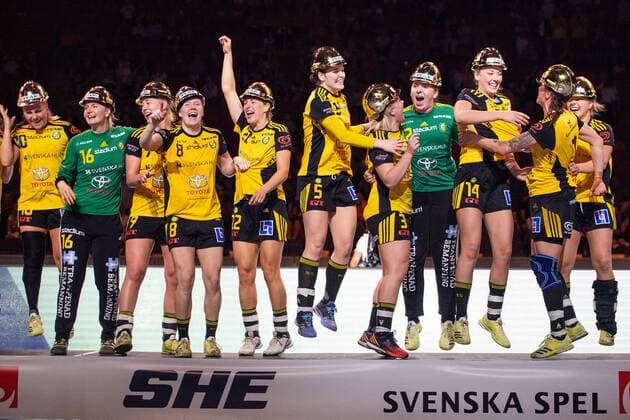 Handball, Women, IK Sävehof wins Swedish championship