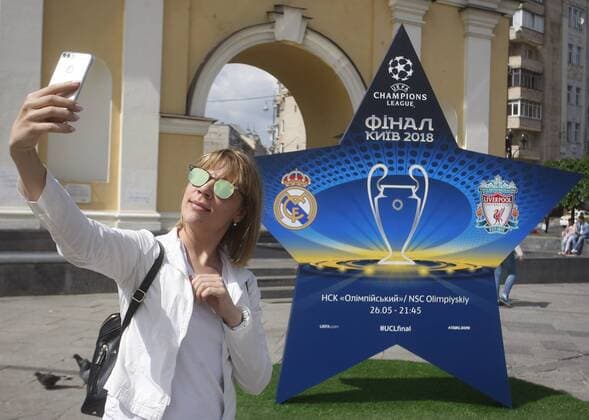 Football, CL, Promotion for the CL Final in Kiev
