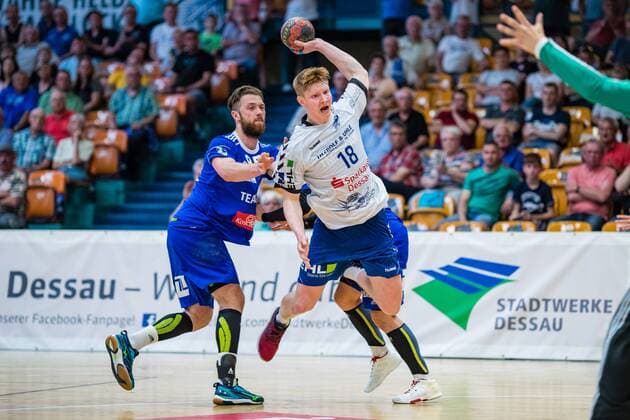 Handball, 2. BL, Dessauer Rosslauer HV 06 - ThSV Eisenach