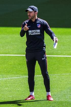 Football, EL, Atletico Madrid Training