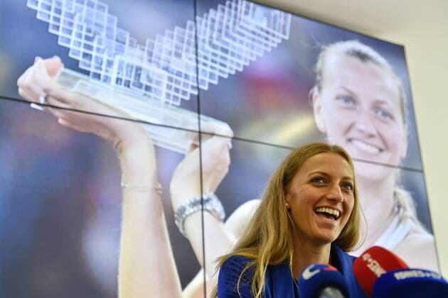 Tennis, Petra Kvitova PK in Prague