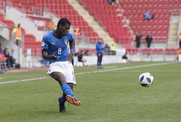 Football, U17 European Championship, Italy - Belgium