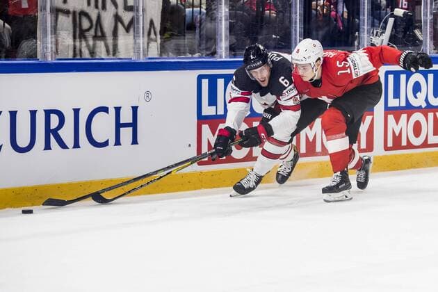 Ice Hockey World Championship, Canada - Switzerland