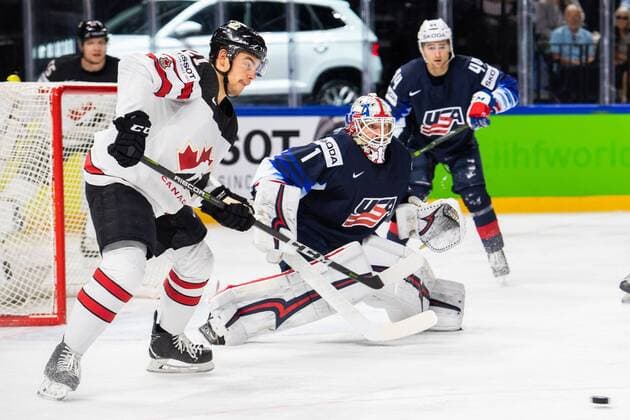 Ice Hockey World Championship, USA- Canada