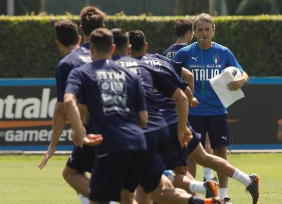 Football, Italy National Team Training