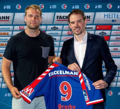 Handball, HC Erlangen Press Conference