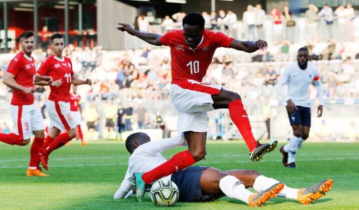 Football, U21, Switzerland - France