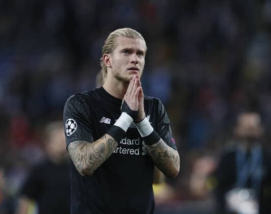 Football, CL final, Real Madrid - Liverpool FC, Loris Karius unlucky