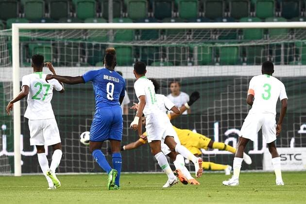 Football, International, Italy - Saudi Arabia