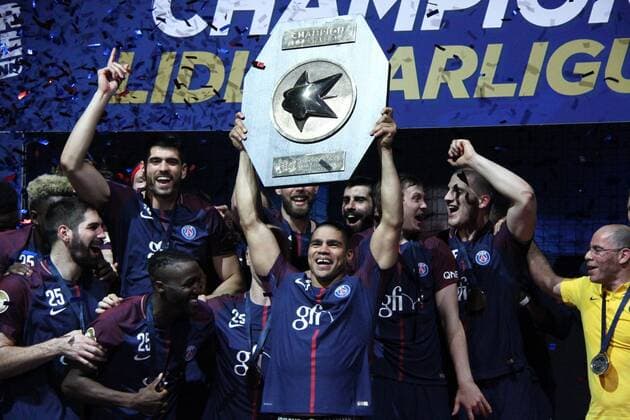 Handball, Paris St. Germain HB celebrates French championship
