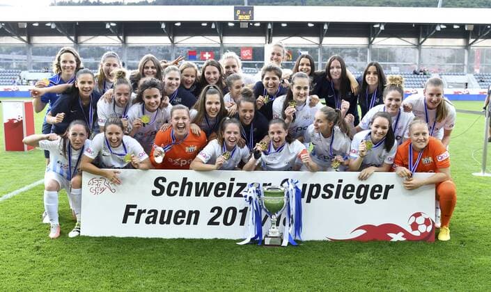 Football, Women, Swiss Cup Final, FC Zurich - FF Lugano