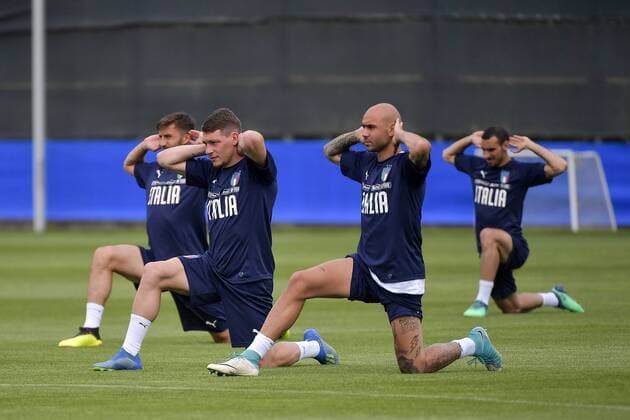 Football, Italy Training and PK