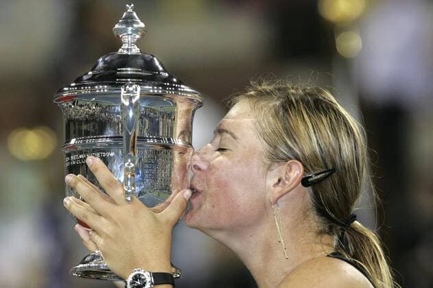Tennis, US Open Ladies Final 2006, Maria Sharapova - Justine Henin-Hardenne