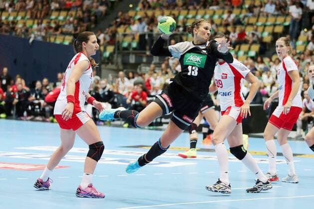 Handball, Women, International match, Germany - Poland