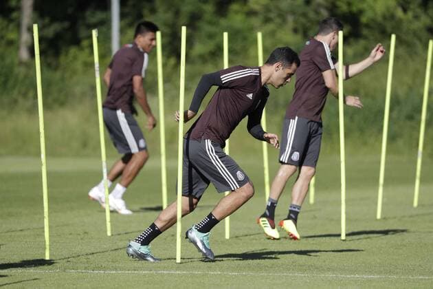 World Cup 2018, Training Mexico