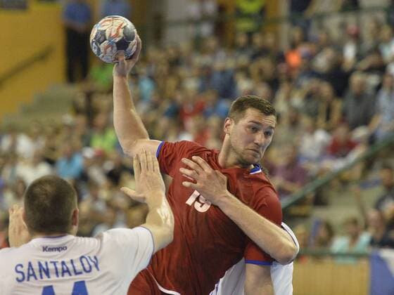 Handball, World Cup Qualifier, International match, Czech Republic - Russia