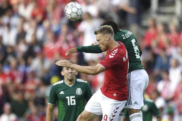 World Cup 2018, Test Match, Denmark - Mexico