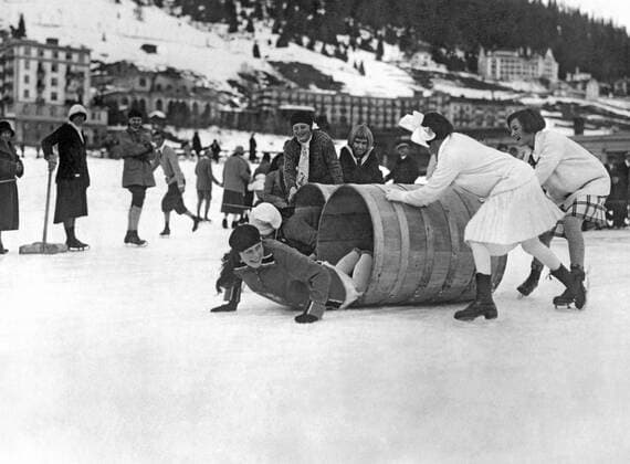 Olympics, Winter Games History, 1928 Winter Olympics in St. Moritz